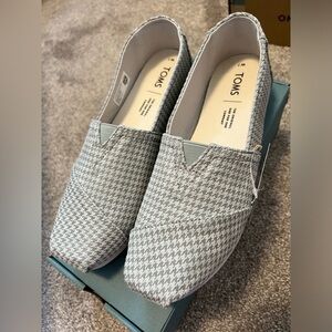 TOMS - Grey/White Houndstooth
